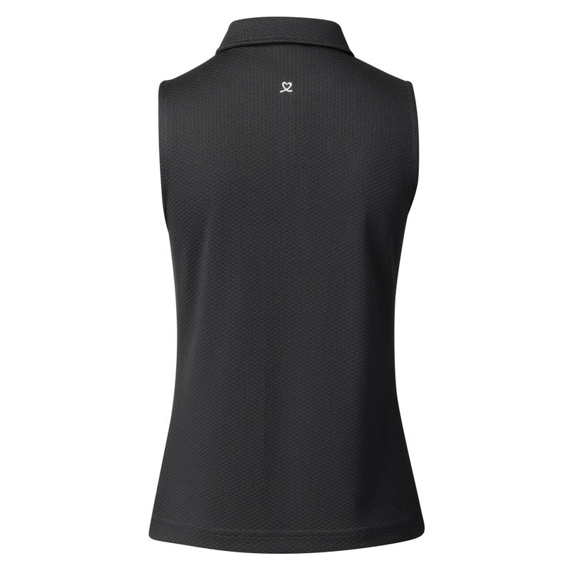 Daily Sports: Women's Peoria Sleeveless Polo - Black