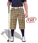 Golf Knickers: Mens 'Par 5' Limited Microfiber Golf Knickers & Cap - Perth Clothing