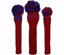 Sunfish: Hand-Knit Classic Headcovers (Set of 3) Golf Club Headcovers