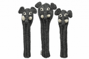 Sunfish: Hand-Knit Wool Animal Headcover Set (Driver, Fairway, & Hybrid) Golf Club Headcovers