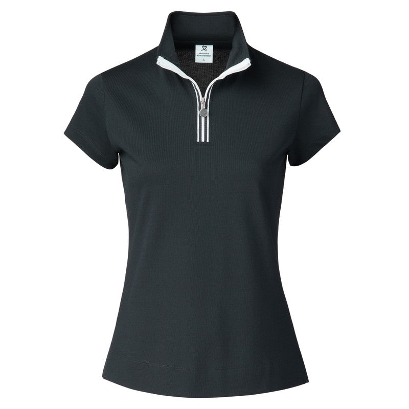 Daily Sports: Women's Kim Short Sleeve Polo Shirt - Navy