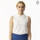 Daily Sports: Women's Peoria Sleeveless Polo - White Clothing