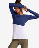 BloqUV: Women's UPF 50 Crop Top (4001) - Navy Clothing