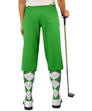 Golf Knickers: Ladies 'Par 3' Microfiber Golf Knickers - Lime Clothing