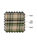 Golf Knickers: Ladies 'Par 5' Plaid Golf Knickers & Cap - Khaki Stewart Clothing
