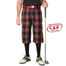 plaid golf knickers