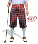 Golf Knickers: Mens 'Par 5' Limited Microfiber Golf Knickers & Cap - Airdrie Clothing