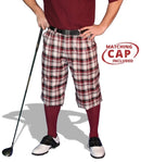 Golf Knickers: Mens 'Par 5' Limited Microfiber Golf Knickers & Cap - Tuscany Clothing
