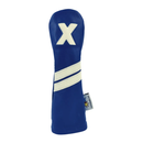 Sunfish: Leather Hybrid Headcover - X or H Golf Club Headcovers
