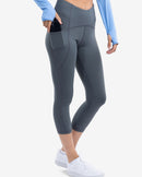 BloqUV: Women's UPF 50+ Compression Capri Tights (6103) Clothing