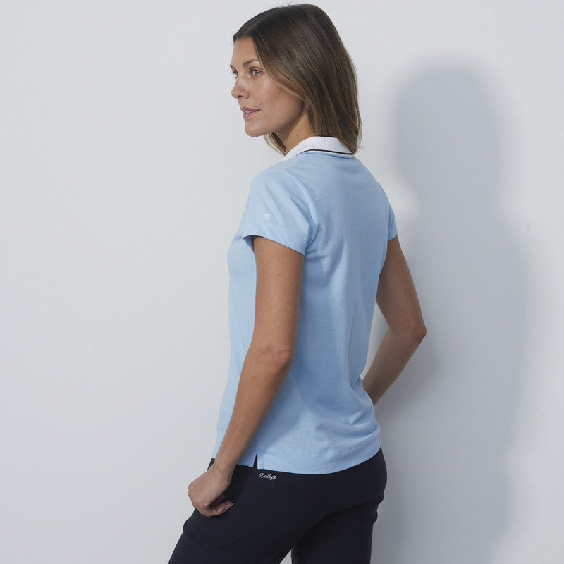Daily Sports: Women's Candy Polo Shirt - Skylight Blue