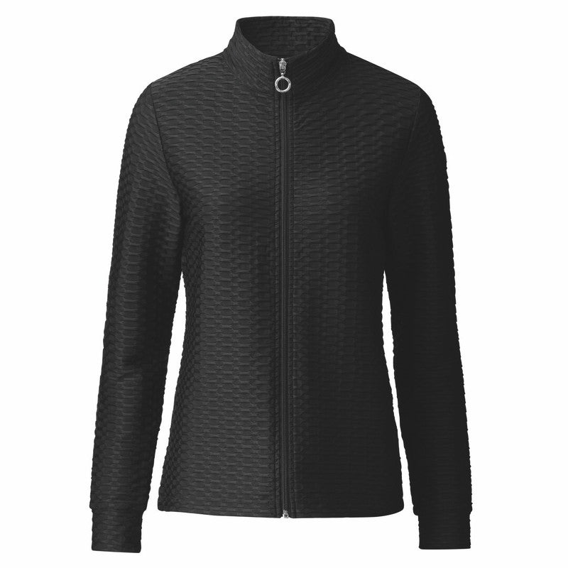 Daily Sports: Women's Verona Full Zip Shirt - Black