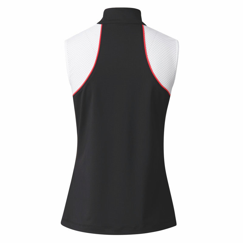 Daily Sports: Women's Maja Sleeveless Polo - Black