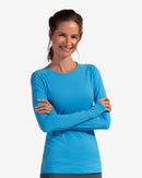 BloqUV: Women's UPF 50 Pullover (2012) - Ocean Blue Clothing