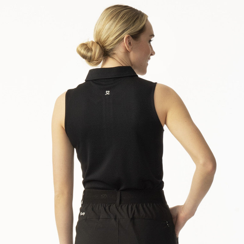 Daily Sports: Women's Peoria Sleeveless Polo - Black