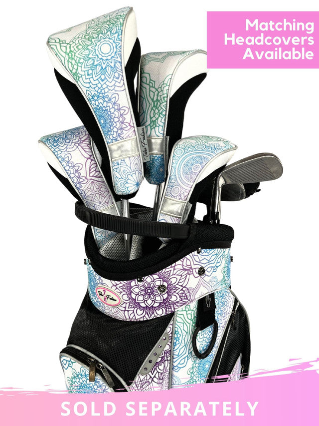 Taboo Fashions: Ladies Monaco Premium Lightweight Cart Bag - Mandala Dreams