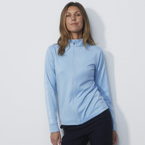 Daily Sports: Women's Anna Full Zip Shirt - Skylight Blue