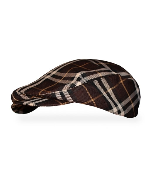 brown, black, khaki plaid golf knickers