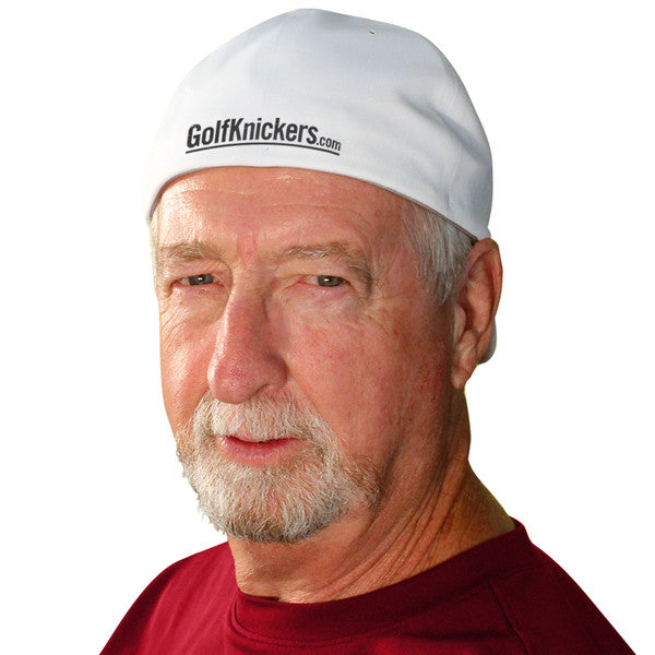 Golf Knickers: Mens 'Active Series' Argyle Paradise Ball Cap - Natural/Red