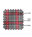 red, green, white plaid golf knickers