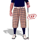 Golf Knickers: Mens 'Par 5' Limited Microfiber Golf Knickers & Cap - Havana Clothing
