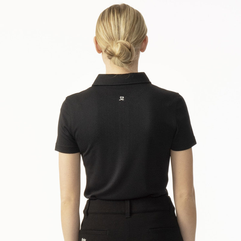 Daily Sports: Women's Peoria Short Sleeve Polo - Black