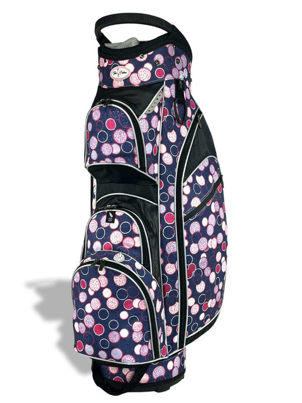 Taboo Fashions: Ladies Monaco Premium Lightweight Cart Bag - Poppin Bottles