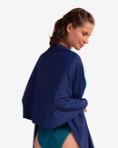 BloqUV: Women's UPF 50 Blanket Wrap (5000) - Navy Clothing