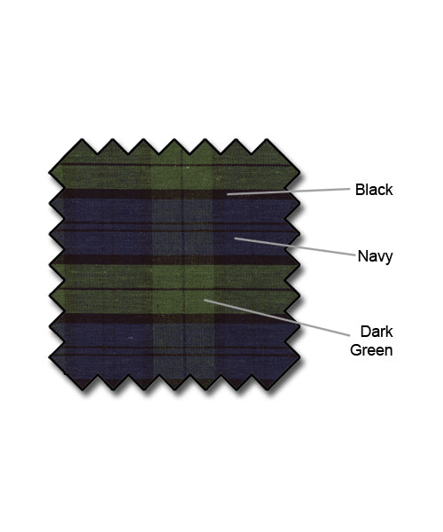 green and navy plaid golf knicker