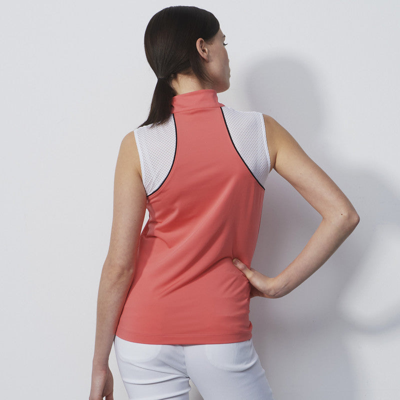 Daily Sports: Women's Maja Sleeveless Polo - Coral