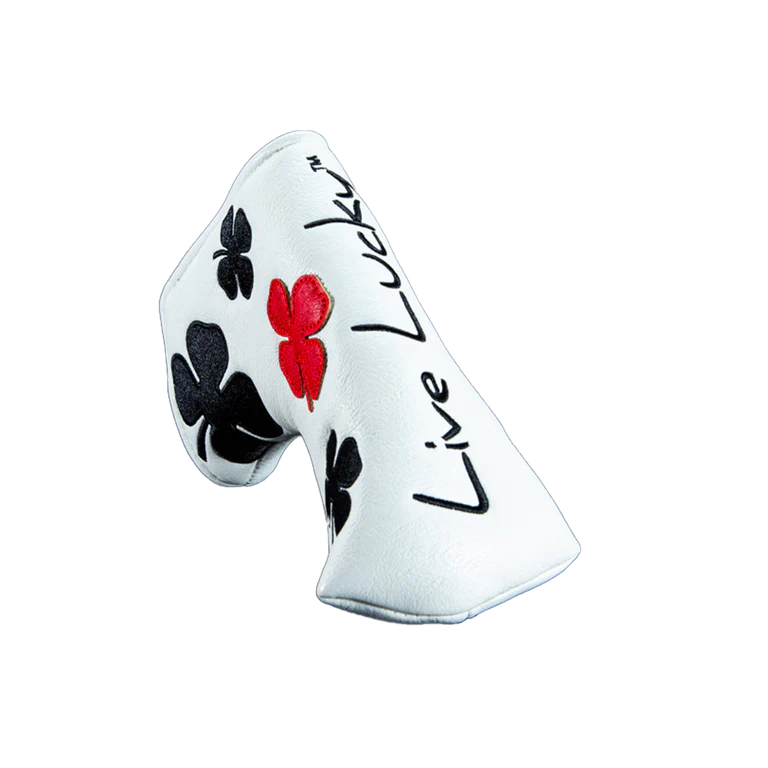 CMC Design: Blade Putter Cover - Live Lucky White and Red