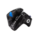 Black Clover Live Lucky Blade Putter Cover - Live Lucky Black and Blue Golf