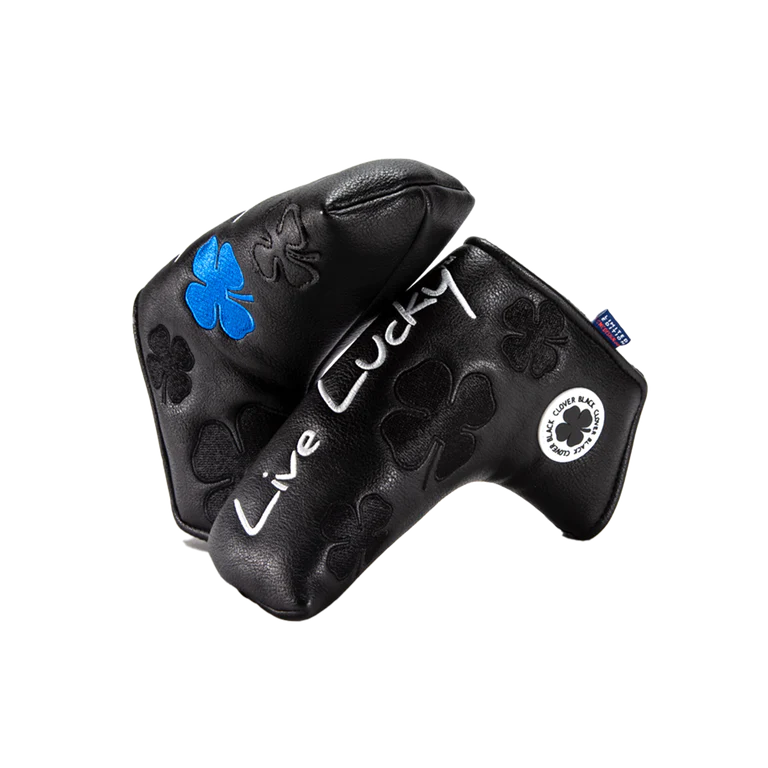 CMC Design: Blade Putter Cover - Live Lucky Black and Blue