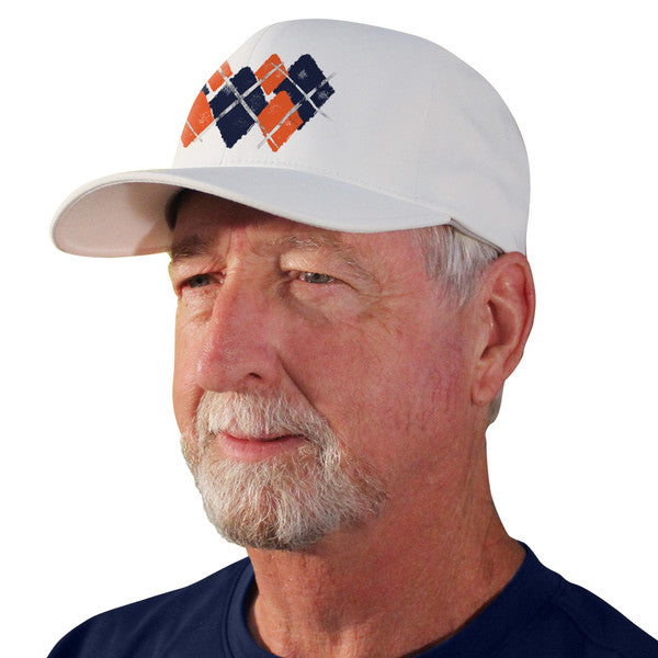 Navy/Orange Cap