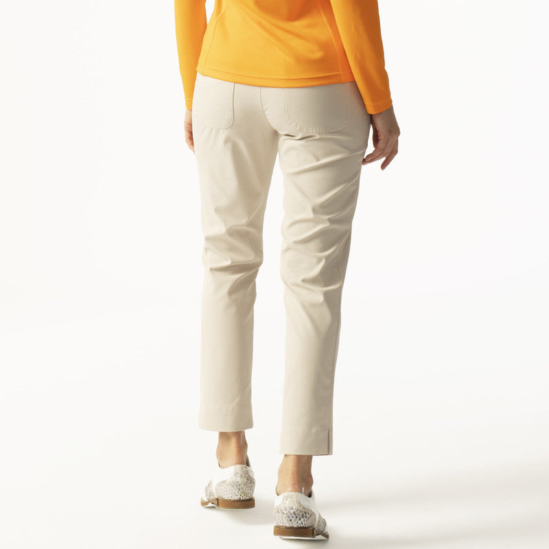 Daily Sports: Women's Lyric Ankle Pants - Raw Beige