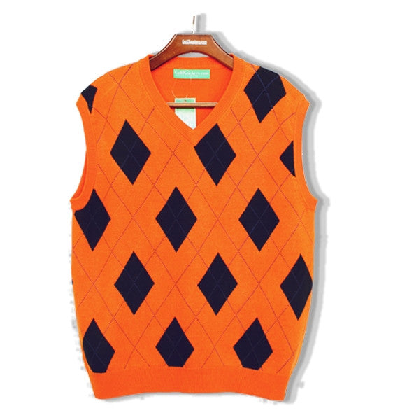 OR/NY Argyle Sweater Vest