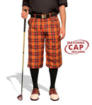 Golf Knickers: Mens 'Par 5' Limited Microfiber Golf Knickers & Cap - Melbourne Clothing