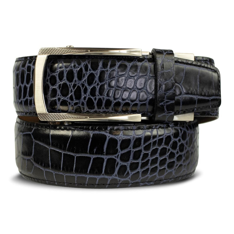 Nexbelt: Men's Rowland Thomas Belt - Kayiman Black and Blue