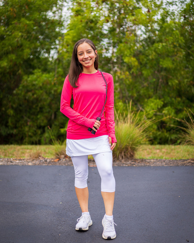 BloqUV: Women's UPF 50 Pullover (2012) - Watermelon