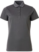 Abacus Sports Wear: Women's Short Sleeve Golf Polo - Cray Shirts & Tops