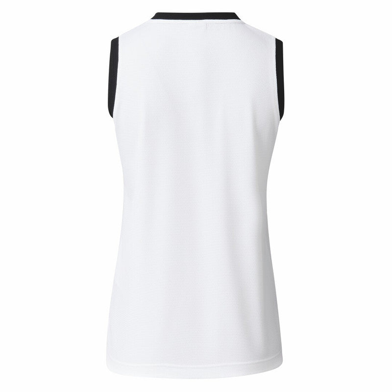 Daily Sports: Women's Massy Sleeveless Polo - White