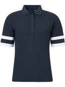 Abacus Sports Wear: Women's Half Sleeve Golf Polo - Pebble Shirts & Tops