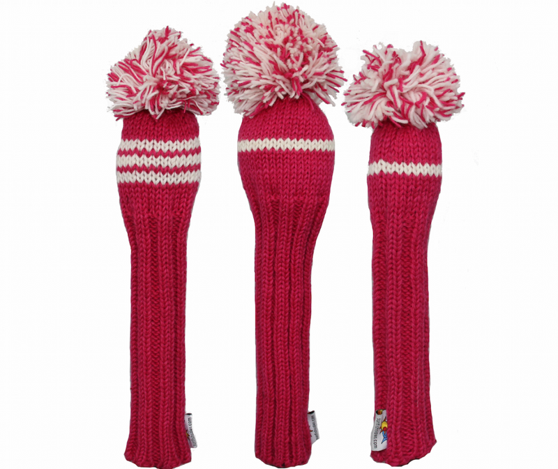 Pink and White Headcover Sets
