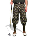 Golf Knickers: Mens Camo Golf Knickers - Woodland Camo Clothing