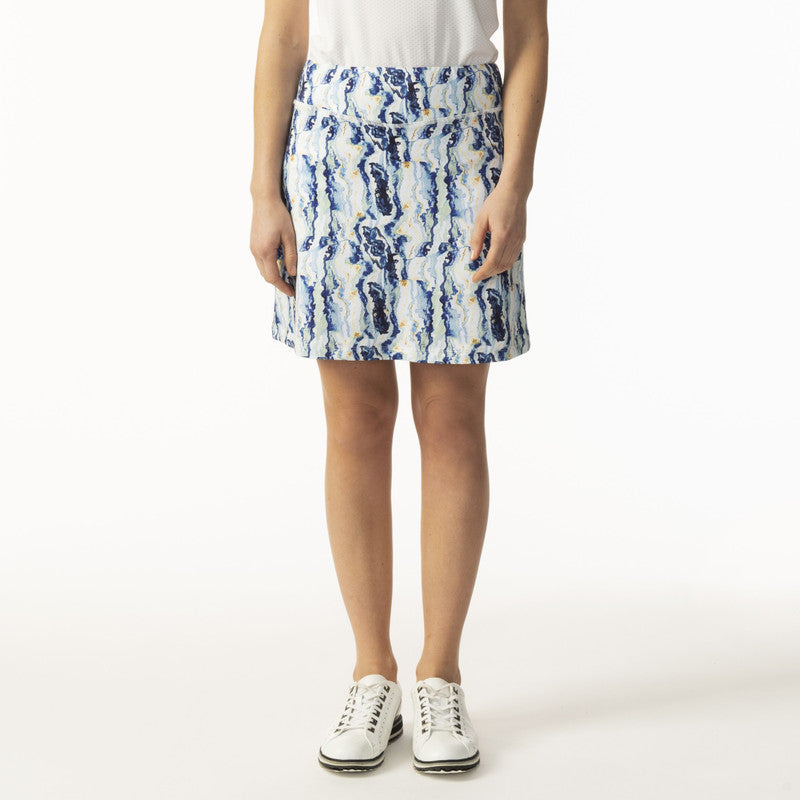 Daily Sports: Women's Marble 20" Skort - Blue