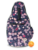 Taboo Fashions: Ladies Premium Pickleball Backpack - Poppin Bottles