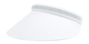 Dolly Mama: Ladies Kaitlyn Clip on Crystal Visor Hats