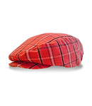 Golf Knickers: Mens Plaid 'Limited Edition' Golf Knickers & Cap - Red Clothing