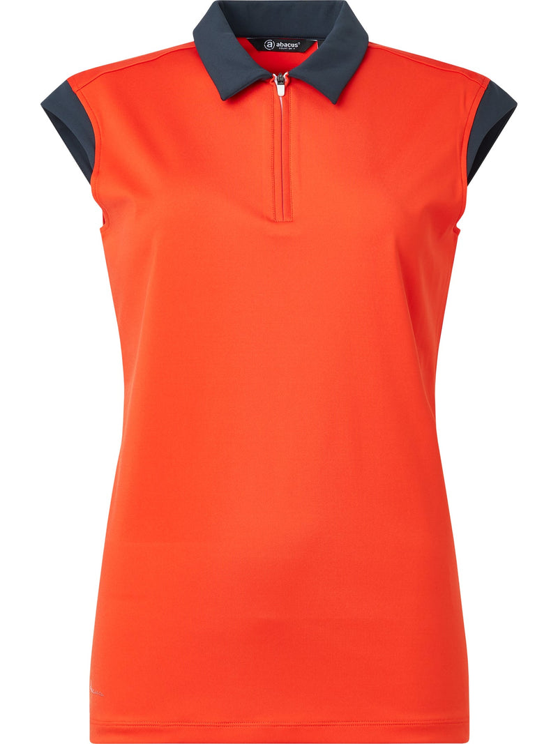 Abacus Sports Wear: Women's Sleeveless Golf Polo - Lily