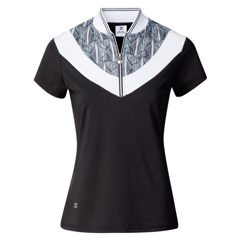 Daily Sports: Women's Iza Polo Shirt - Black